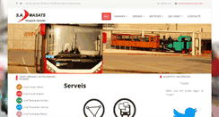 Desktop Screenshot of masatstransport.com