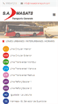 Mobile Screenshot of masatstransport.com